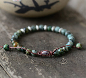 Men's African Turquoise Ragnar Bracelet - Cape Diablo