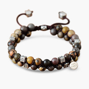 Men's Charming Jasper Bracelet - Cape Diablo