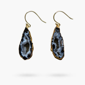 Natural Agate Dangle Earrings - Cape Diablo