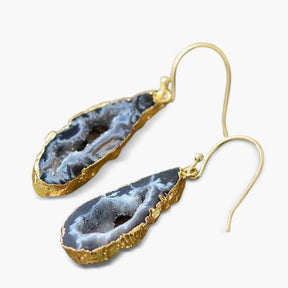 Natural Agate Dangle Earrings - Cape Diablo